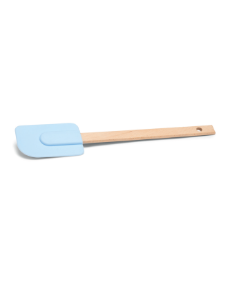 Spatula cu varf din silicon, bleu, 27 cm - PATISSE